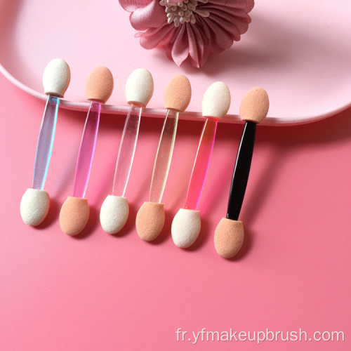 Pinceau de maquillage applicateur à ombre à paupières jetables